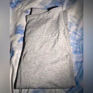 Gray High water leggings